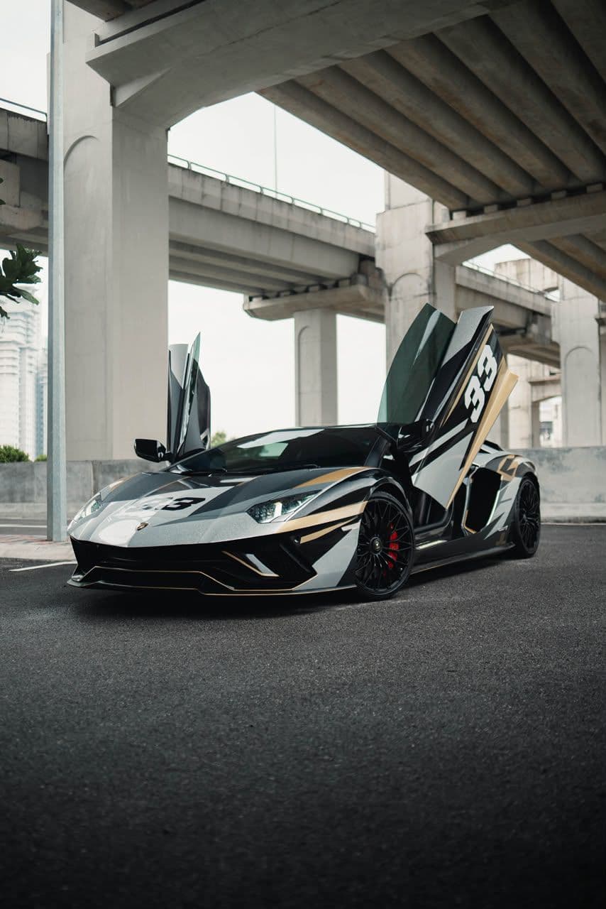 2022 Lamborghini Aventador S available for sports car hire in Kuala Lumpur
