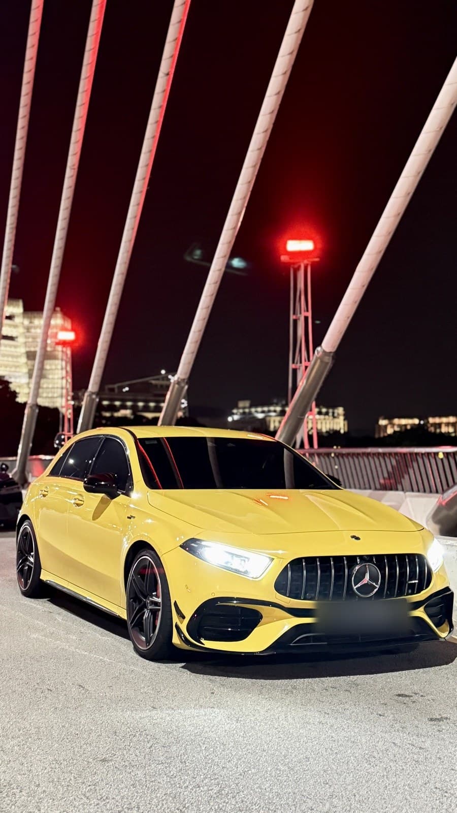 2022 Mercedes-AMG A45 S available for sports car hire in Kuala Lumpur