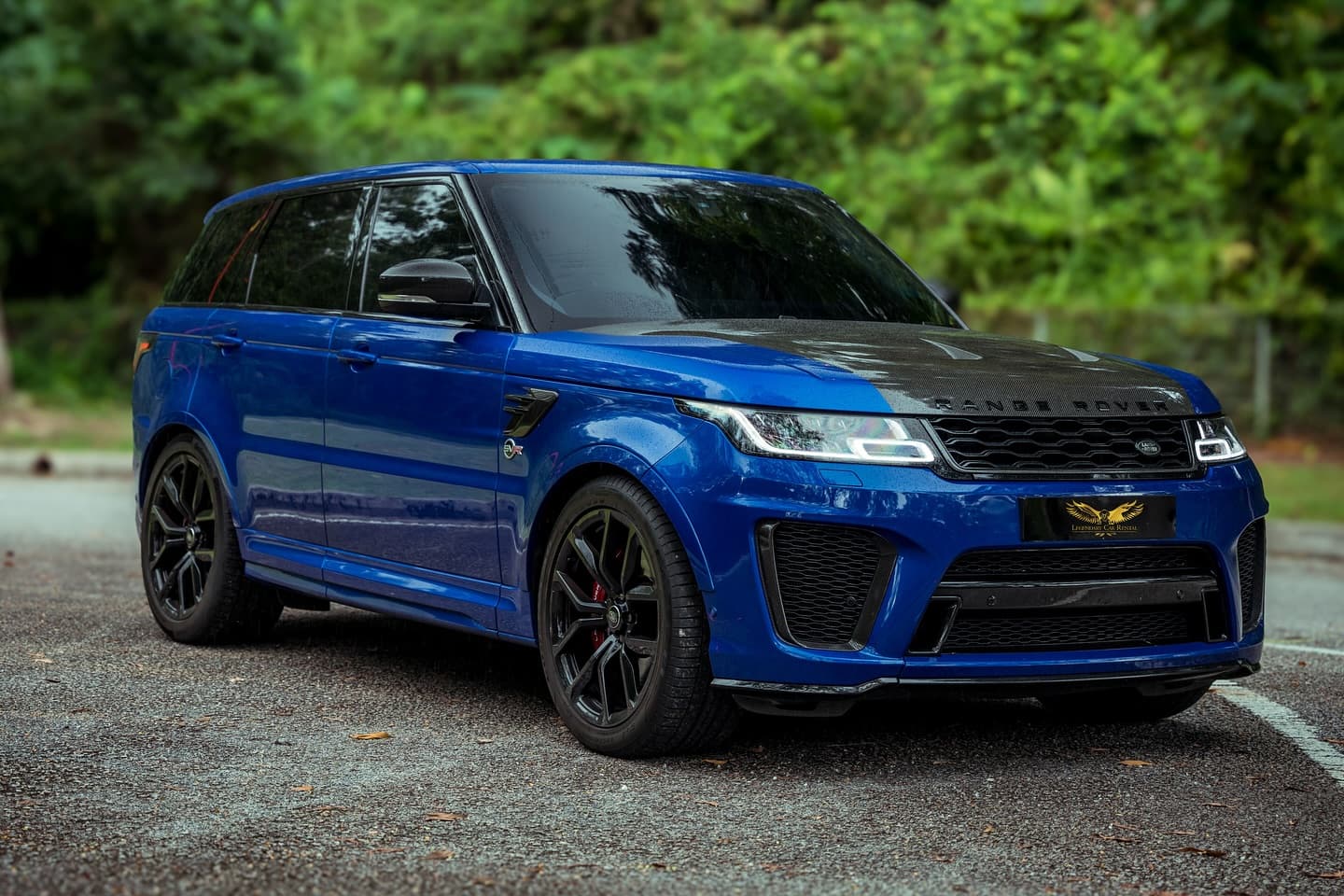 2022 Range Rover Sport SVR available for sports car hire in Kuala Lumpur