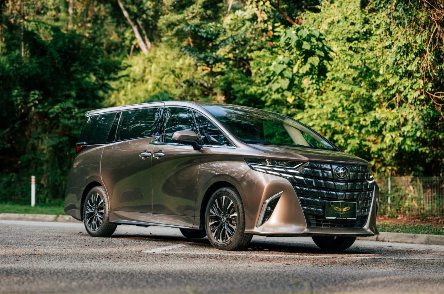 2023 Toyota Alphard Executive Lounge available for sports car hire in Kuala Lumpur